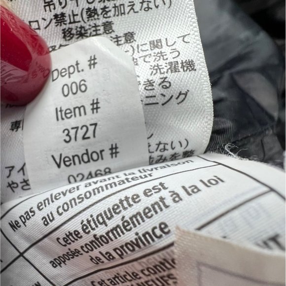 Eddie Bauer Quilted Hooded Faux Fur Lodge Down Duffle Puffer Coat Black Womens S - Picture 14 of 14